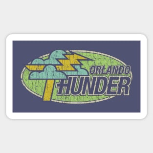 Orlando Thunder 1991 Sticker